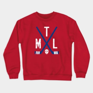 MTL Retro Sticks - Red Crewneck Sweatshirt